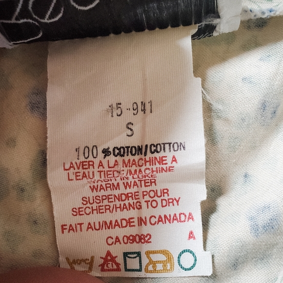 🇨🇦 Vintage Ditsy Floral Fitted Blouse Size S - Picture 7 of 7